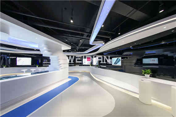 奮達科技企業(yè)深圳展廳設計公司方案