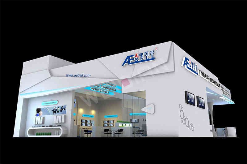 美電貝爾深圳安防展深圳展臺設計搭建