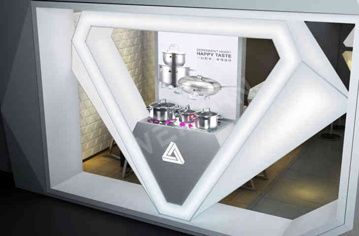 廣州裝修設(shè)計(jì)公司三A廚具全國終端形象店裝飾設(shè)計(jì)案例