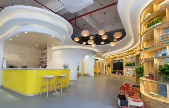 廣州展廳設計睿星貝貝早教店裝飾設計 廣州展廳設計睿星貝貝早教店裝飾設計